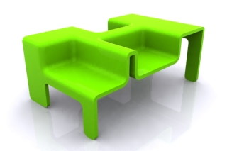 Modèle 3D en perspective 1