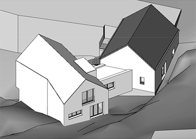 Axonométrie du projet 1