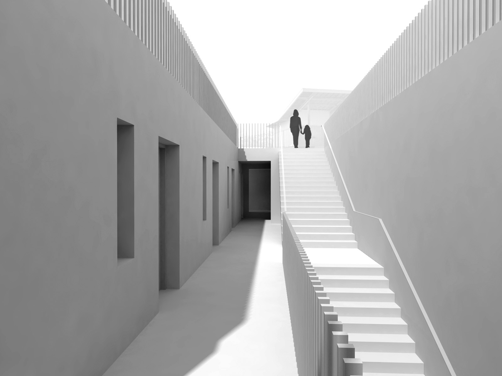 Perspective vers pavis