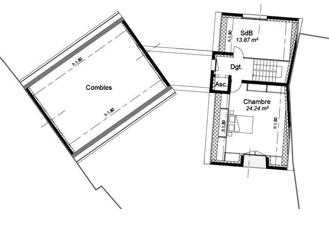 Plan de l'étage 2